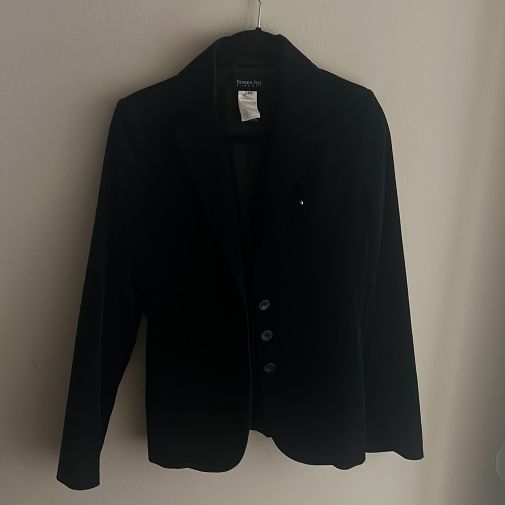 Velvet blazer